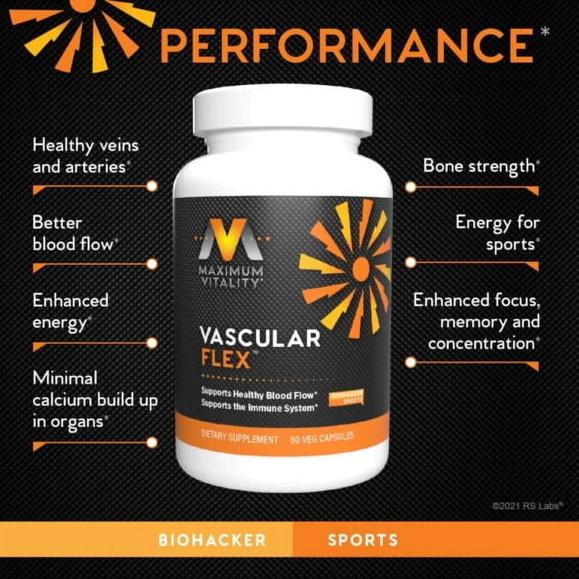 Vascular Flex with Vitamins D3 & K2 S329300