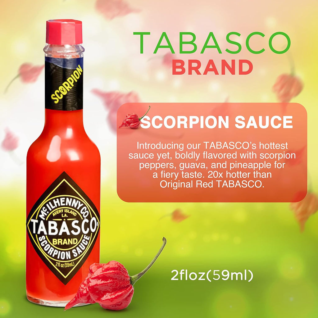 Hot Sauce Variety Pack 2oz Bottles, 5 Flavors Gift Set U1701