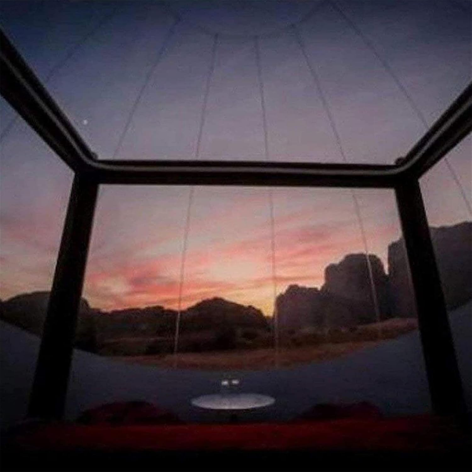 Inflatable Bubble Camping Tent with Single Tunnel Dome P400432