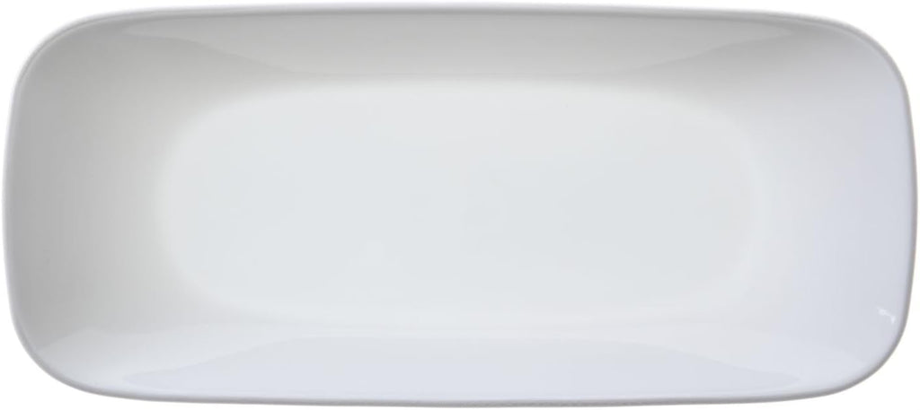 10.5-Inch Round Serving Tray, Pure White F910602