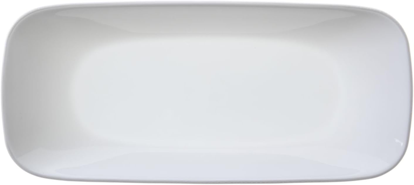 10.5-Inch Round Serving Tray, Pure White F910602