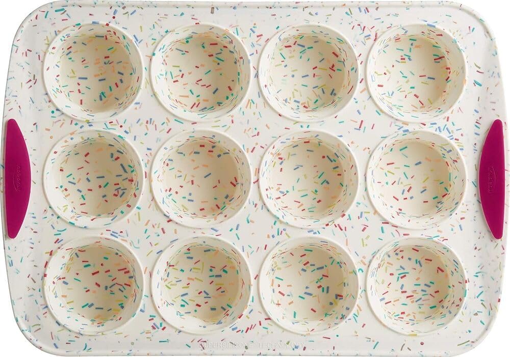 Silicone 12-Cavity Muffin Mold F563968