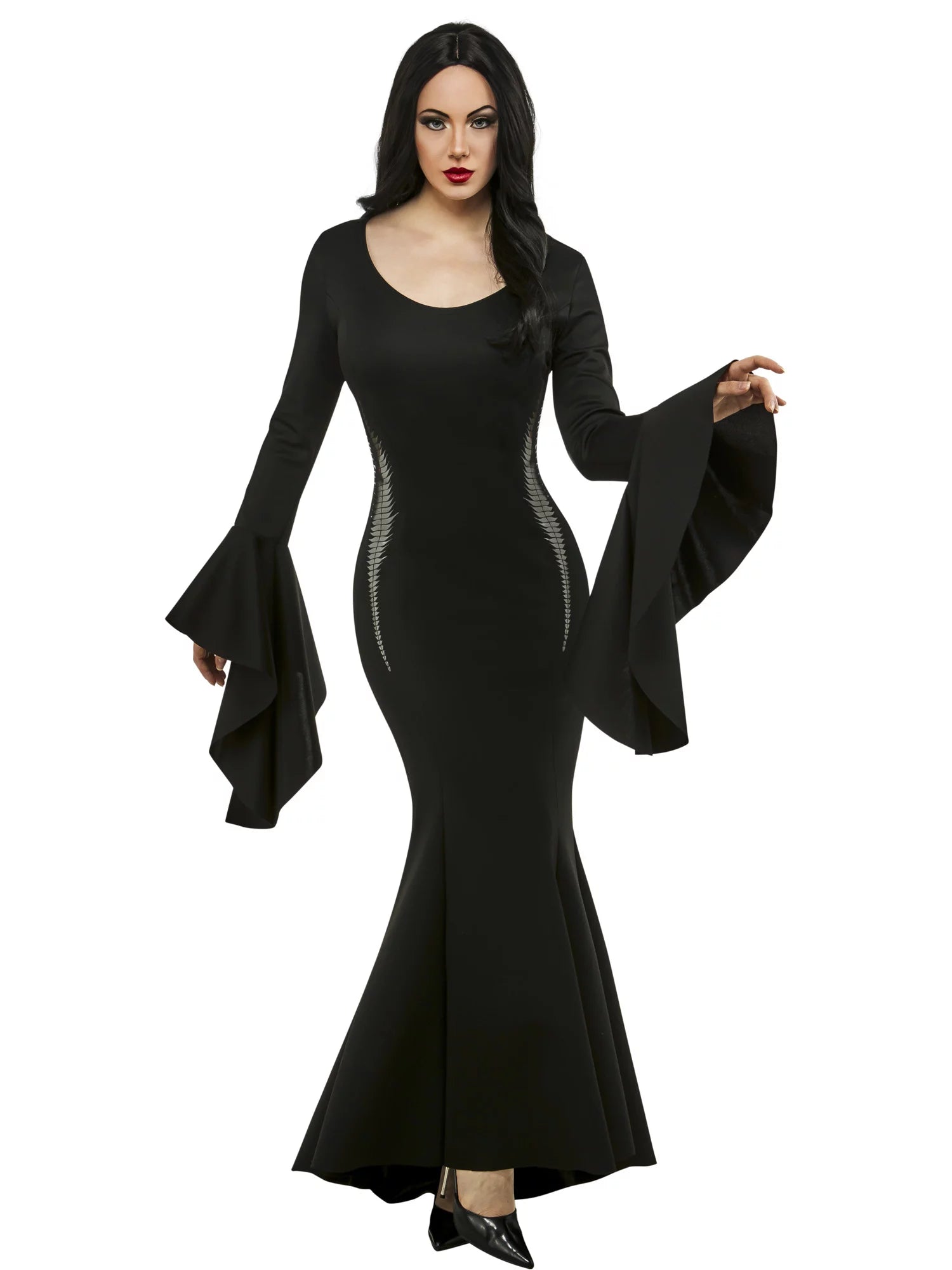 Women's Wednesday Morticia Addams Costume Y3874