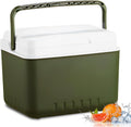 6 Quart Small Cooler - Portable Hard Shell Cooler Lunch Box - Ice Retention Insulated Camping Cooler LS6-02