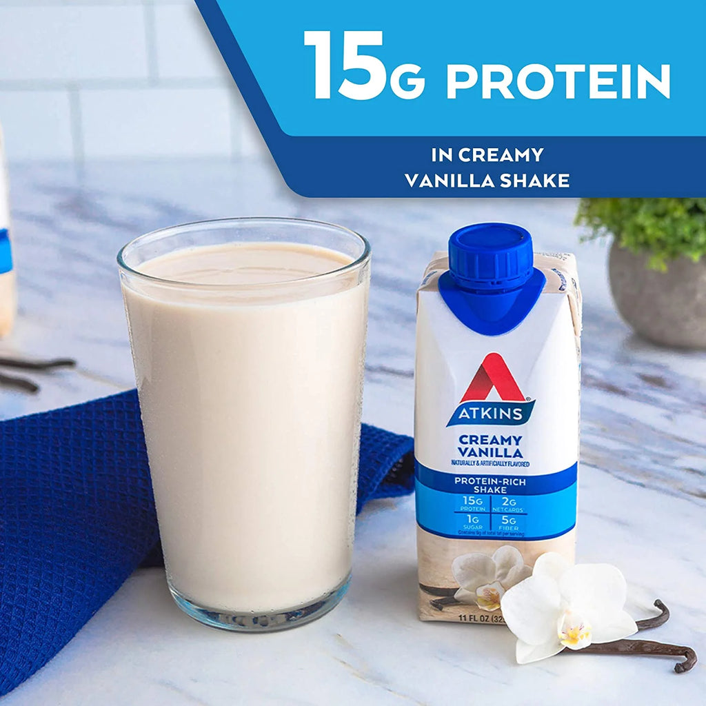Creamy Vanilla Protein Shake, 8 Pack Y3565