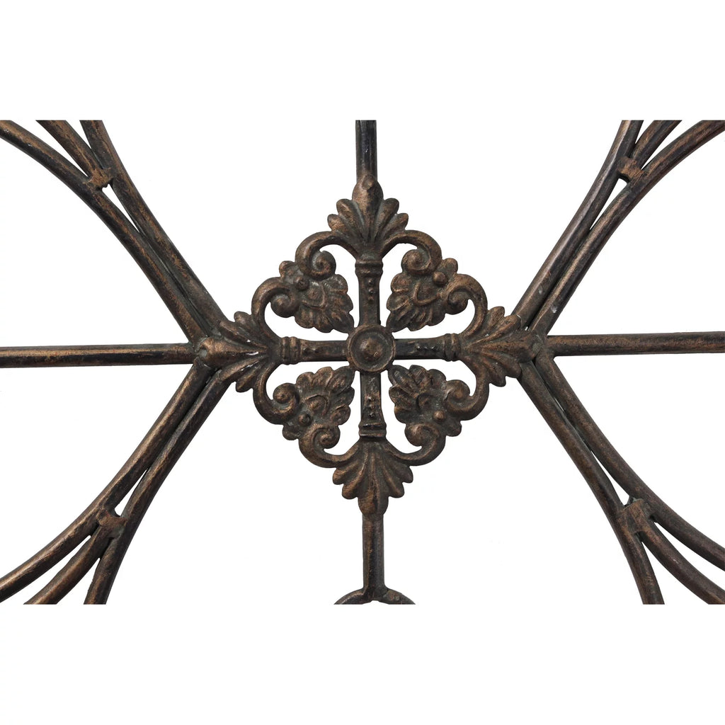 Rustic Metal Wall Art 36" x 24" Antique Wrought Iron Decor A2205