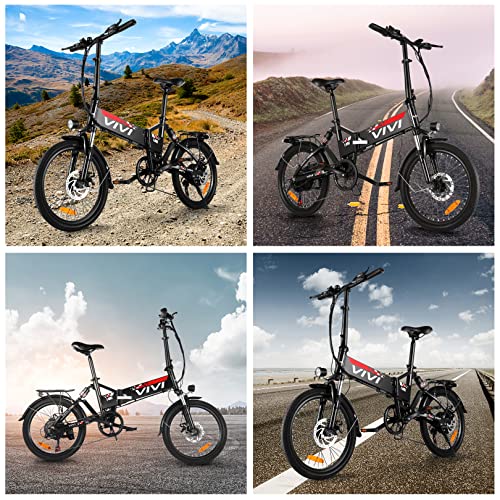 Folding Electric Bike 500W 20" with Removable Battery S7008