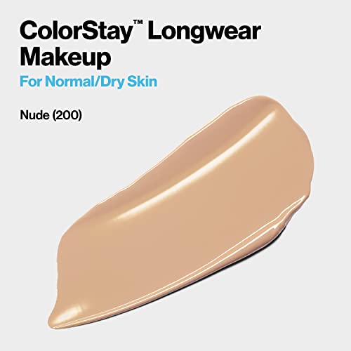 Makeup Foundation for Normal/Dry Skin, True Beige, 1 oz M99927