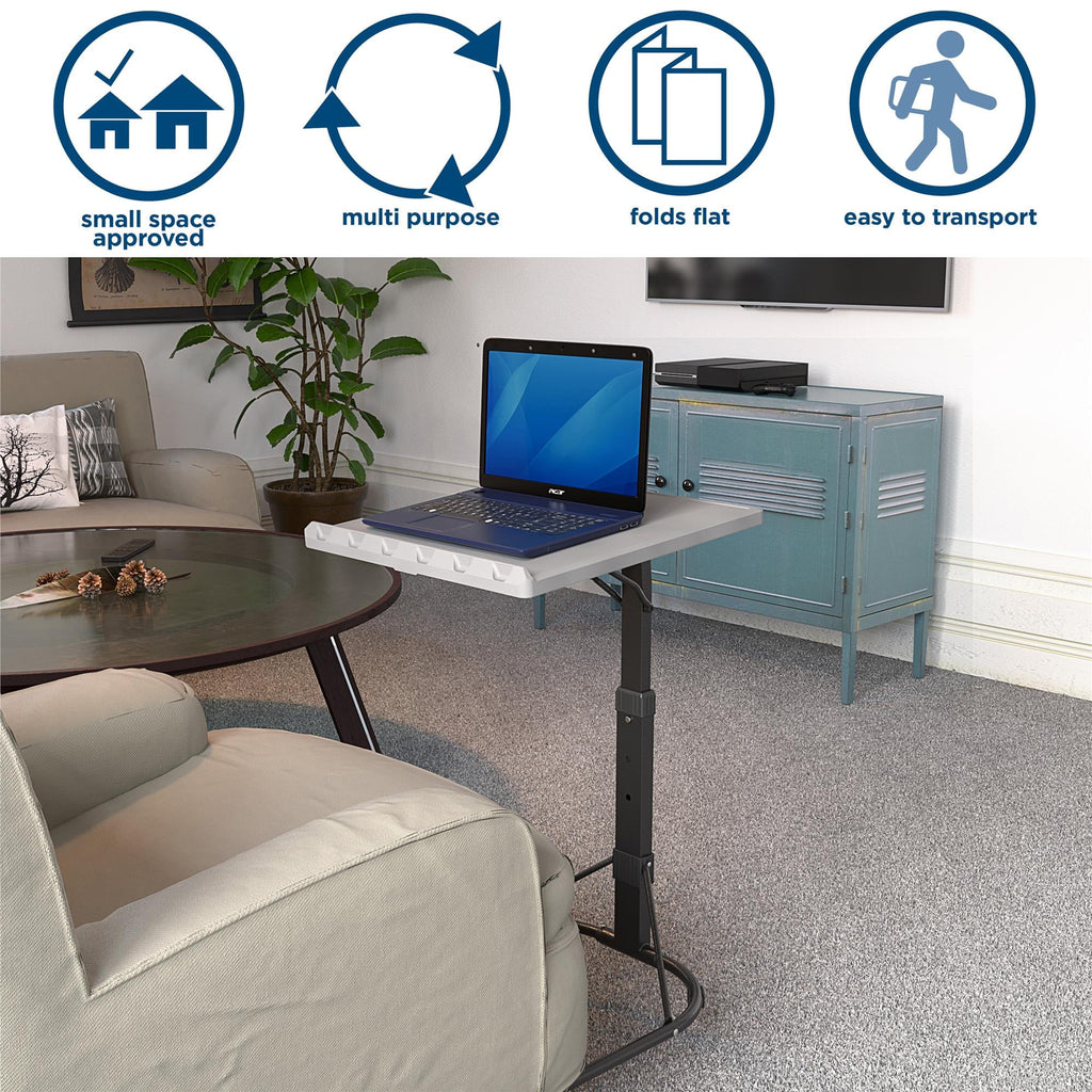 Folding Activity Table, Adjustable Height, Portable Workspace V182