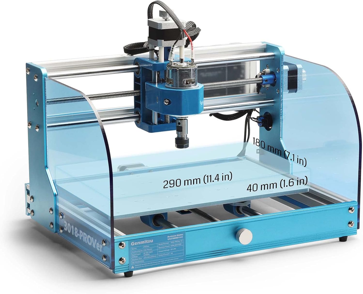 Desktop CNC Router Machine with GRBL Offline Control P256