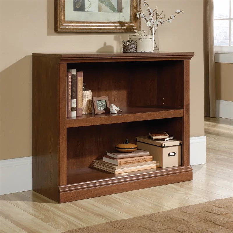 2-Shelf Bookcase, Oiled Oak Finish X5240