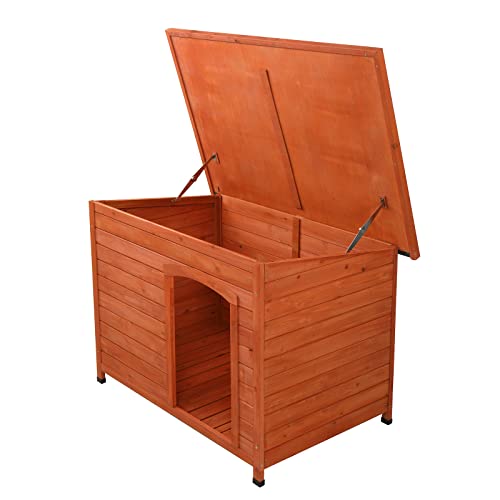 Outdoor Wooden Dog House for Small Breeds X5351