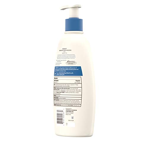 Unscented Moisturizing Lotion for Sensitive, Extra Dry Skin, 18 fl. oz (Pack of 2) M4350