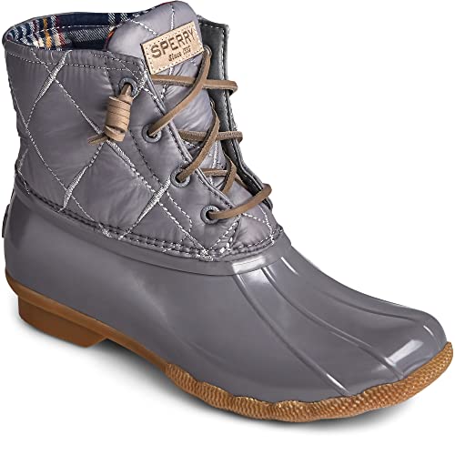 Women's Quilted Nylon Rain Boot A447113