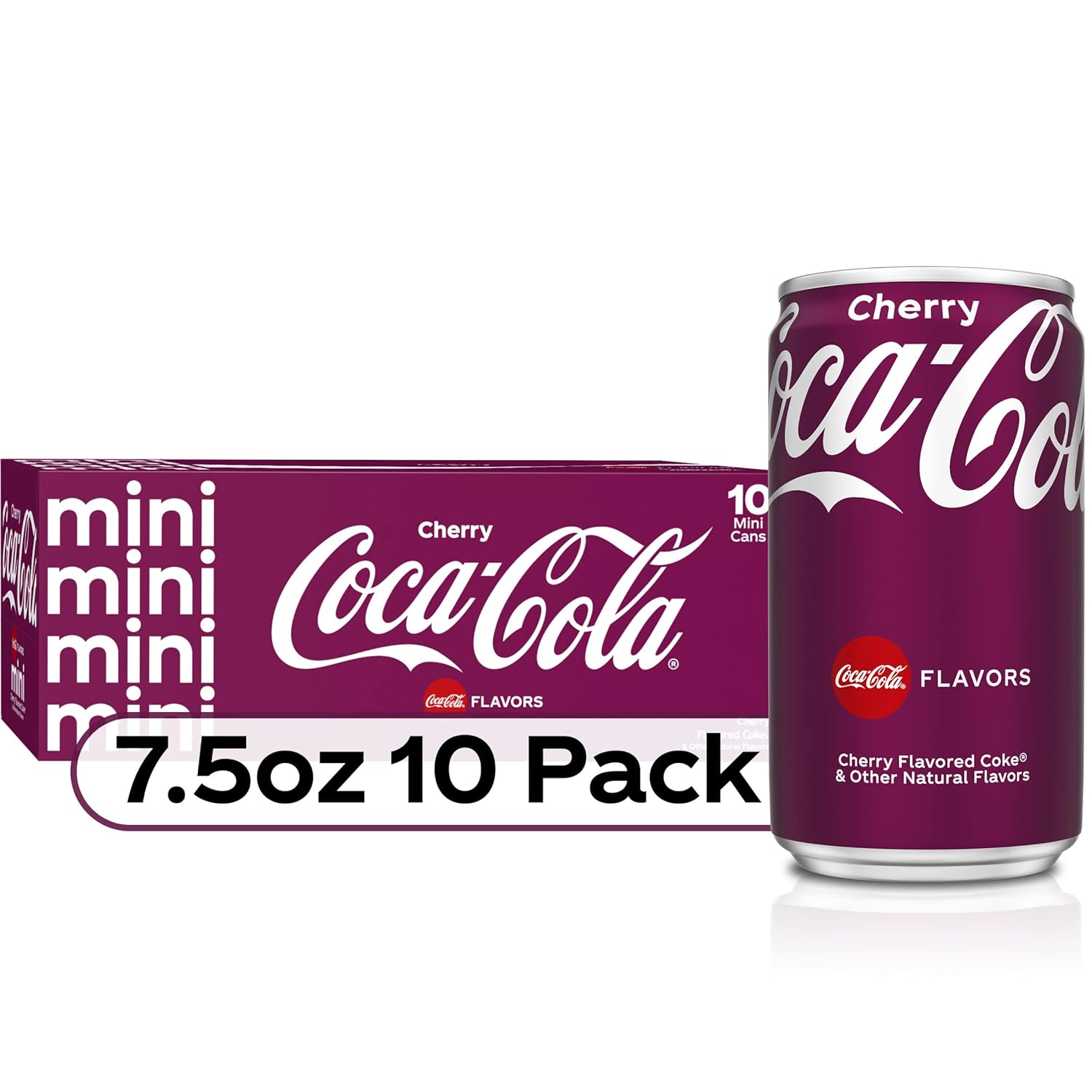 Cherry Soda Mini Cans, 7.5 fl oz, 20 Pack C214710