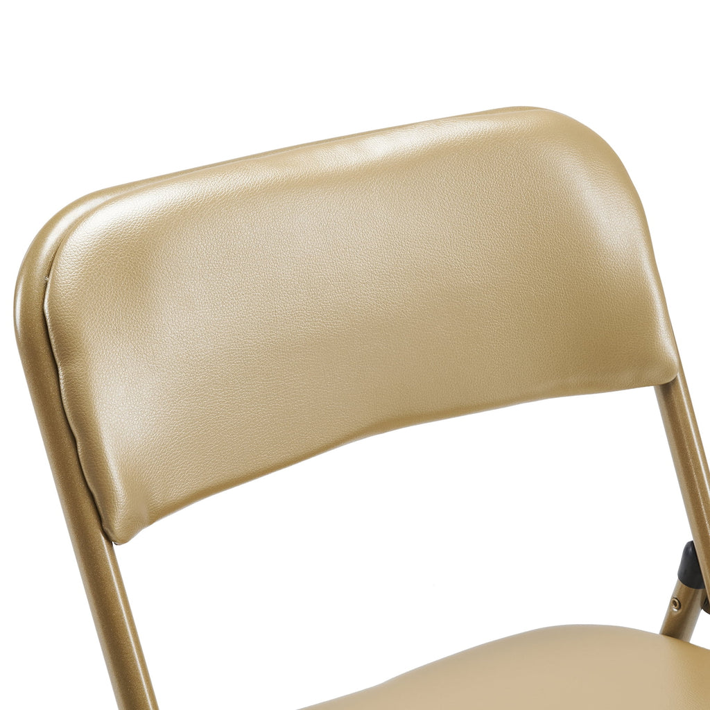 2 Pack Metal Folding Chairs with Padded Seat and Back R816178