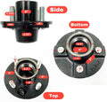 SOUTHWEST WHEEL 2,000 lbs Trailer Axle Spindle with 4-4" Bolt Circle Hub