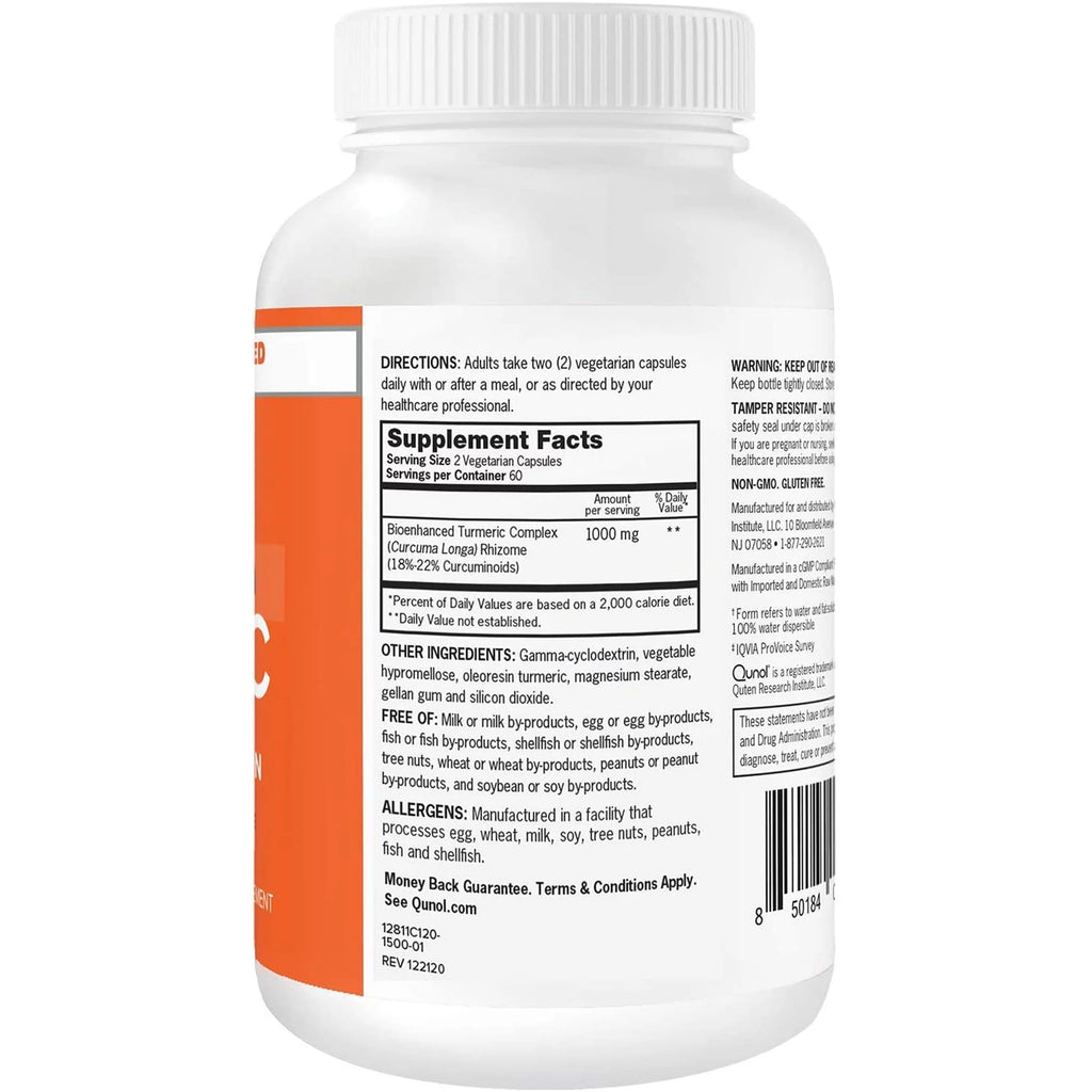 Turmeric Veggie Caps, 120 ct. E699
