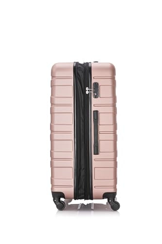 3 Piece Hard Luggage Set with Spinner Wheels and TSA Lock G572382