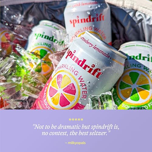 Sparkling Water, 4 Flavor Variety Pack, 12 Fl Oz (Pack of 20) K1757