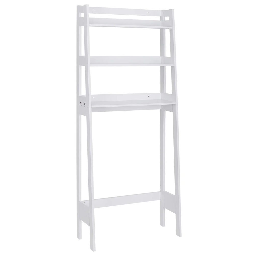 Over-The-Toilet Storage Shelf 3-Tier Wooden Bathroom Organizer Q814
