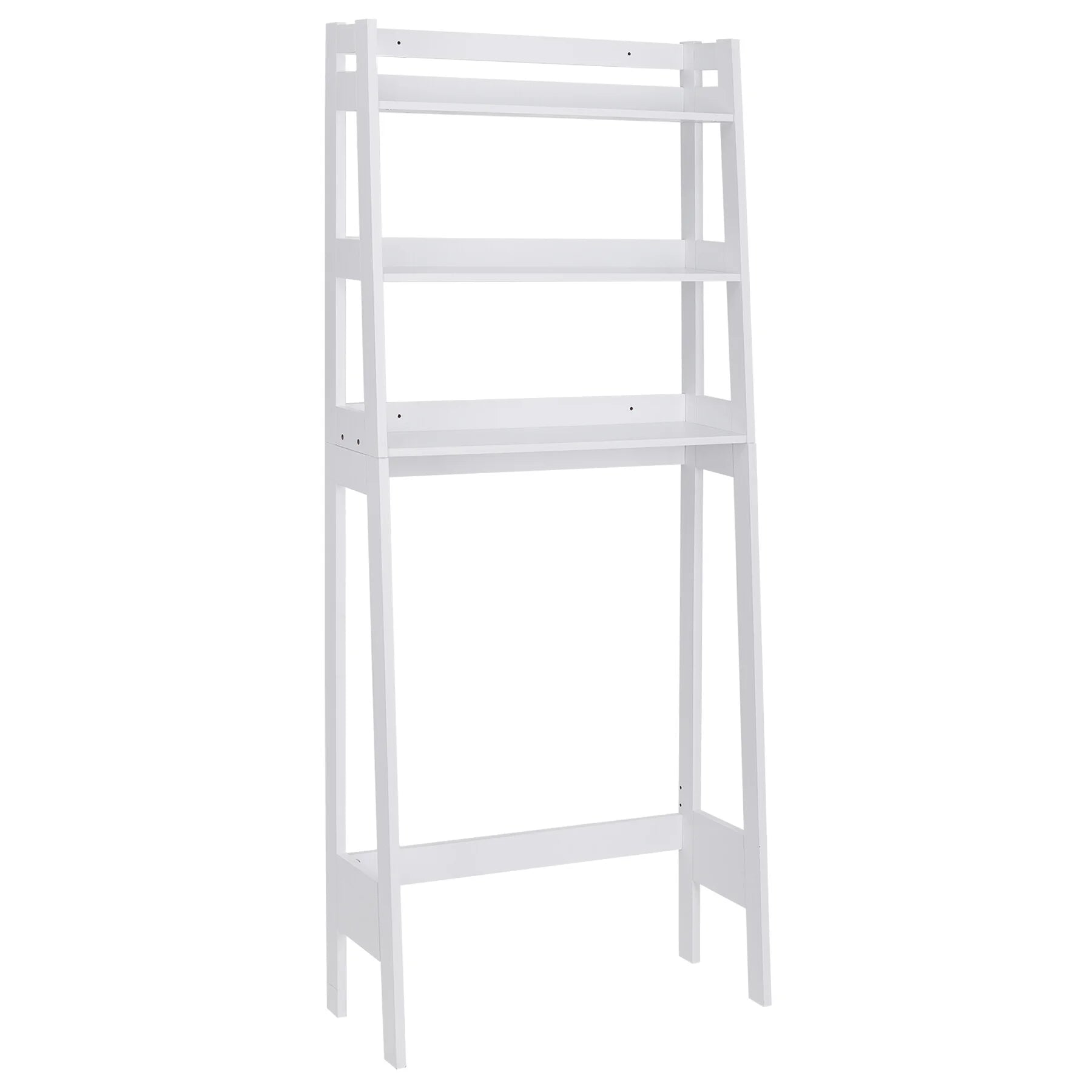 Over-The-Toilet Storage Shelf 3-Tier Wooden Bathroom Organizer Q814