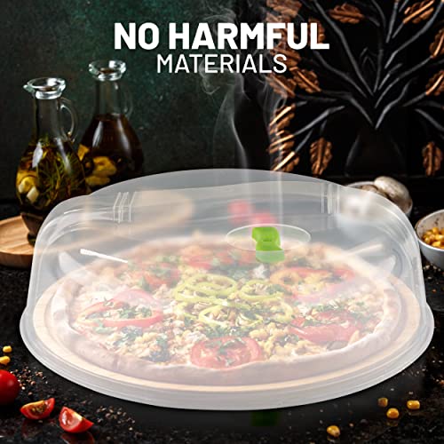 Microwave Cover for Food, Splatter Proof, with Steam Vents, Dishwasher Safe, 10 Inch, 2 Pack L66030