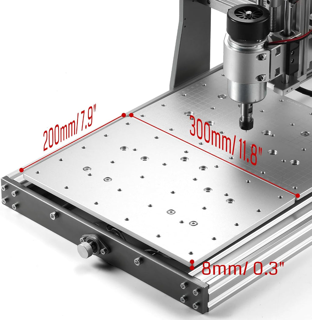 CNC Router Machine with Aluminum Spoilboard Z937