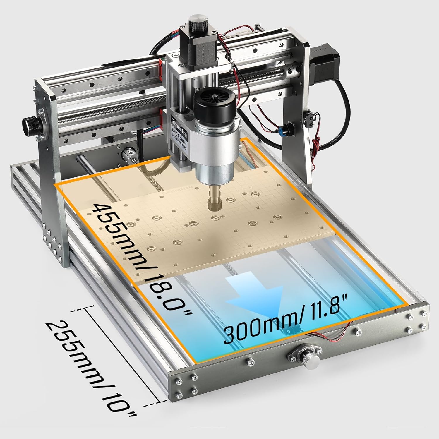 CNC Router Machine with Y-Axis Extension Kit E176153