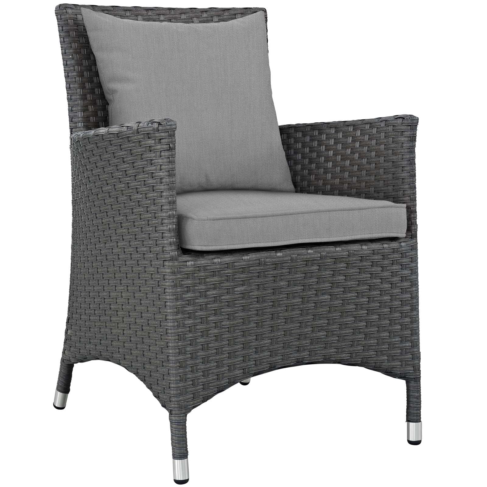 Outdoor Patio Dining Set with Cushioned Chairs T6873