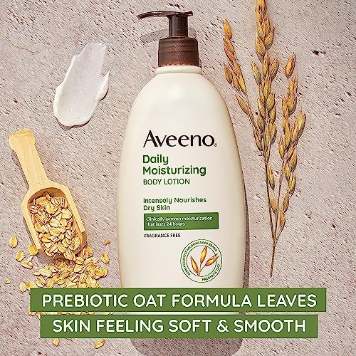 Daily Moisturizing Body Lotion with Soothing Oat, Fragrance-Free, 18 Fl Oz G324218