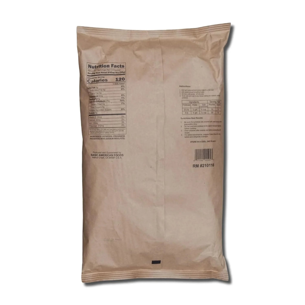 Dehydrated Potato Slices 5 Pound Bulk Bag A934375