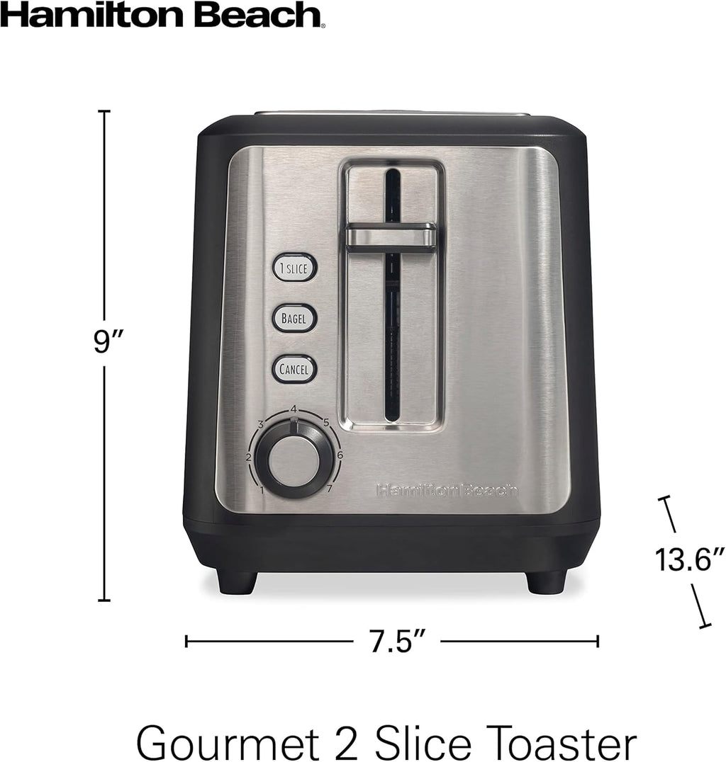 2 Slice Slot Toaster with Extra Long Wide Slots and Shade Selector N9552