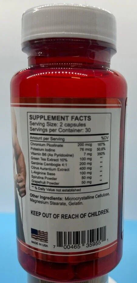Weight Loss Pills with Appetite Support - 60 Capsules C425
